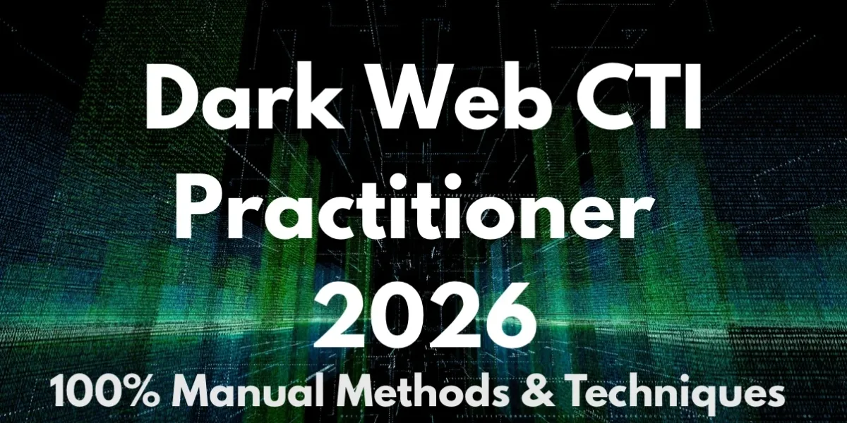 Dark Web CTI Practitioner