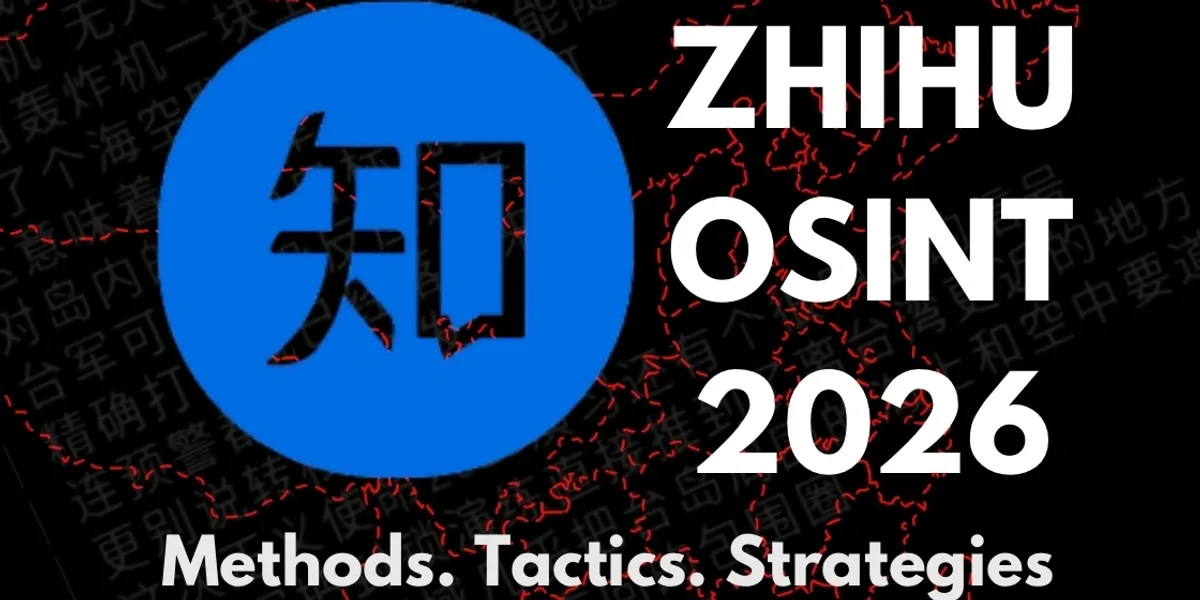 Full Zhihu OSINT